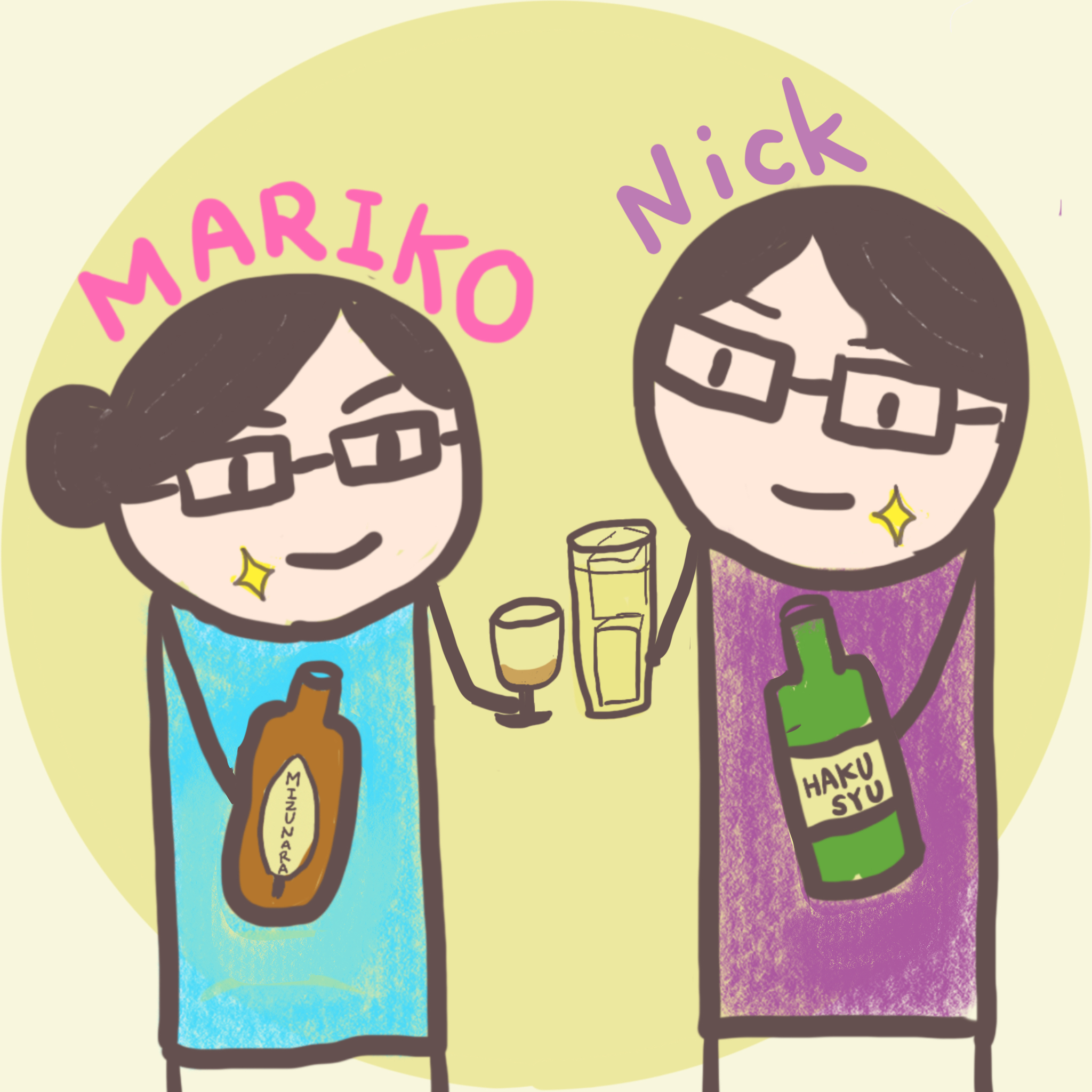 Nick & Mariko ロゴ
